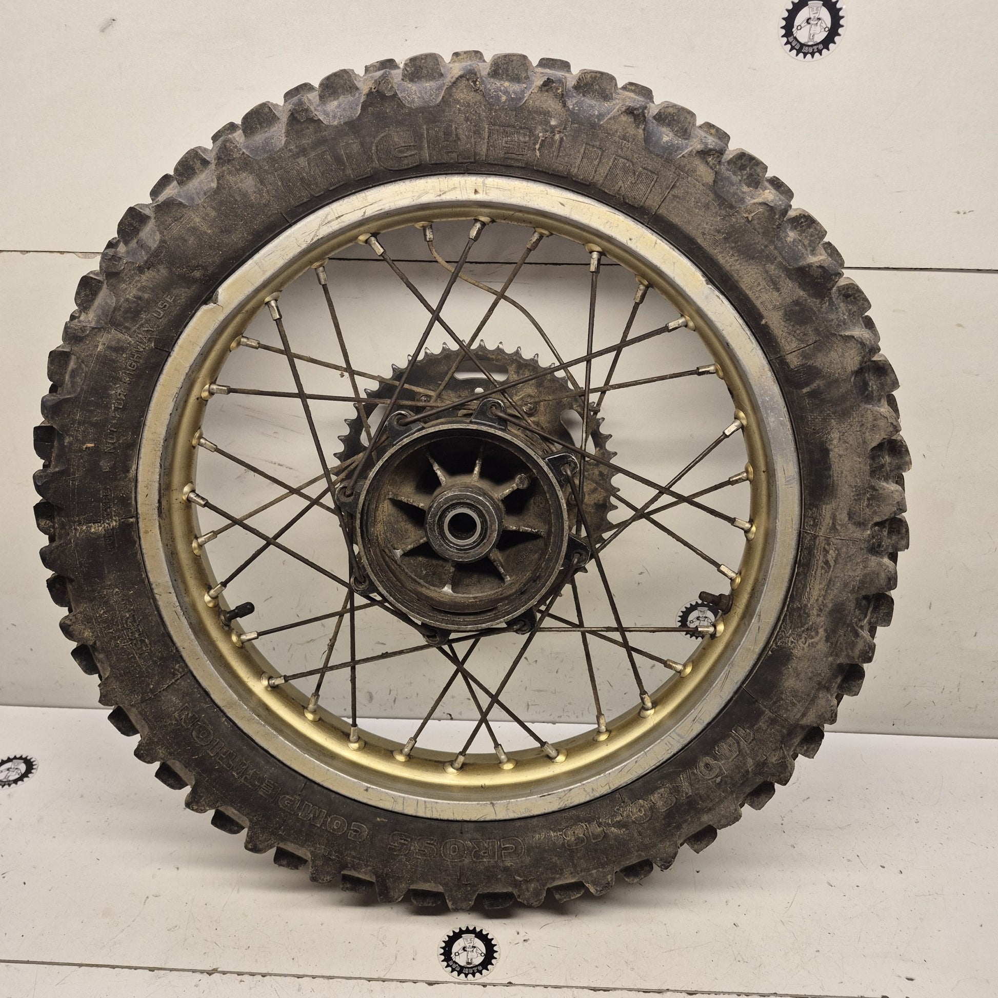 roue arriere en l'etat yamaha 250 yz 1984-4