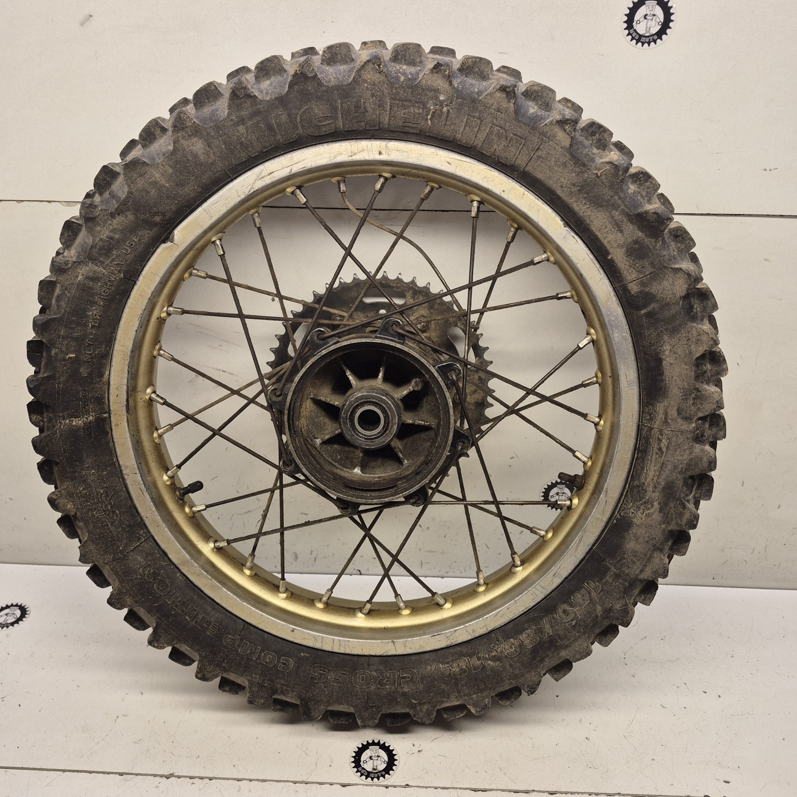 roue arriere en l'etat yamaha 250 yz 1984-4