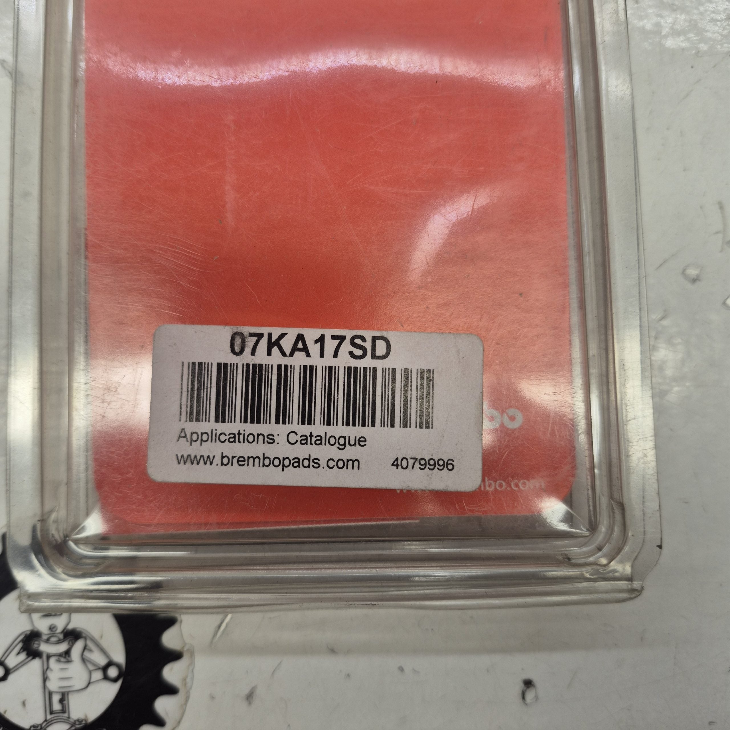 plaquette de frein avant brembo yamaha yz yzf wrf 07KA17SD