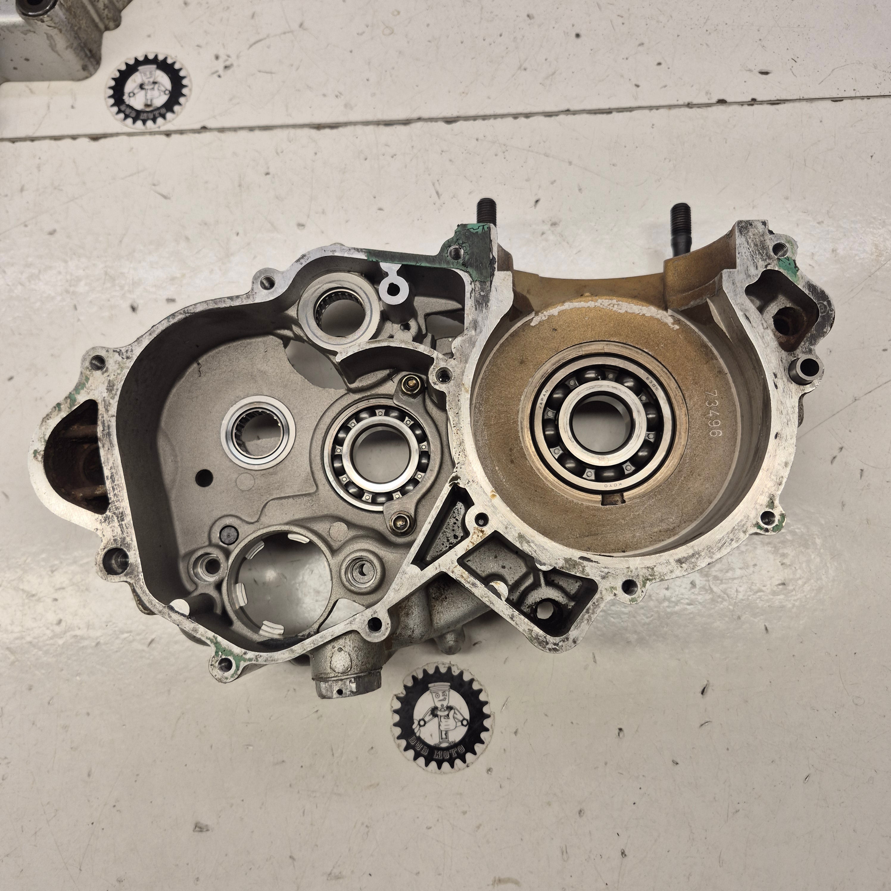 carters moteur husqvarna 250 wr 2001-3