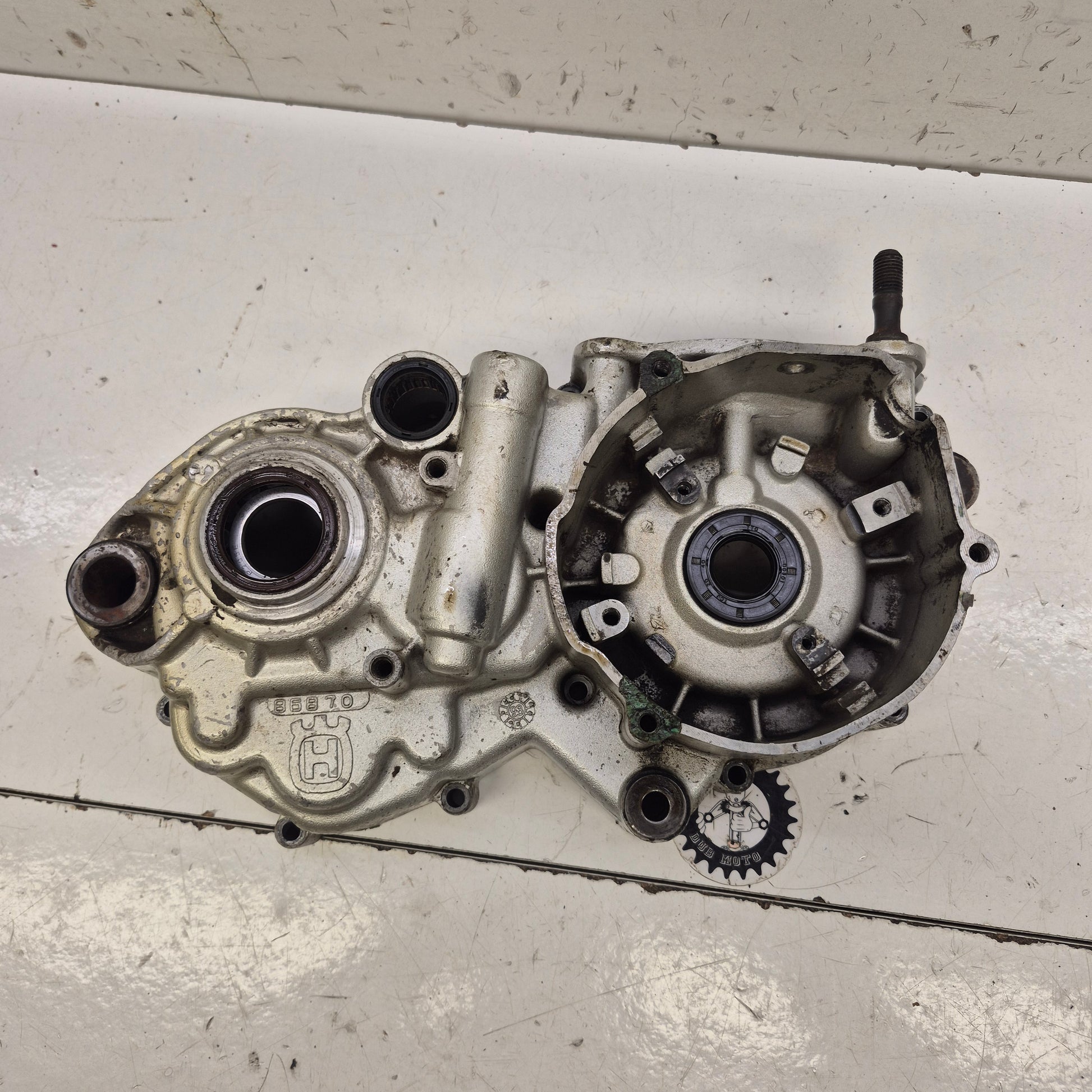 carters moteur husqvarna 250 wr 2001-5