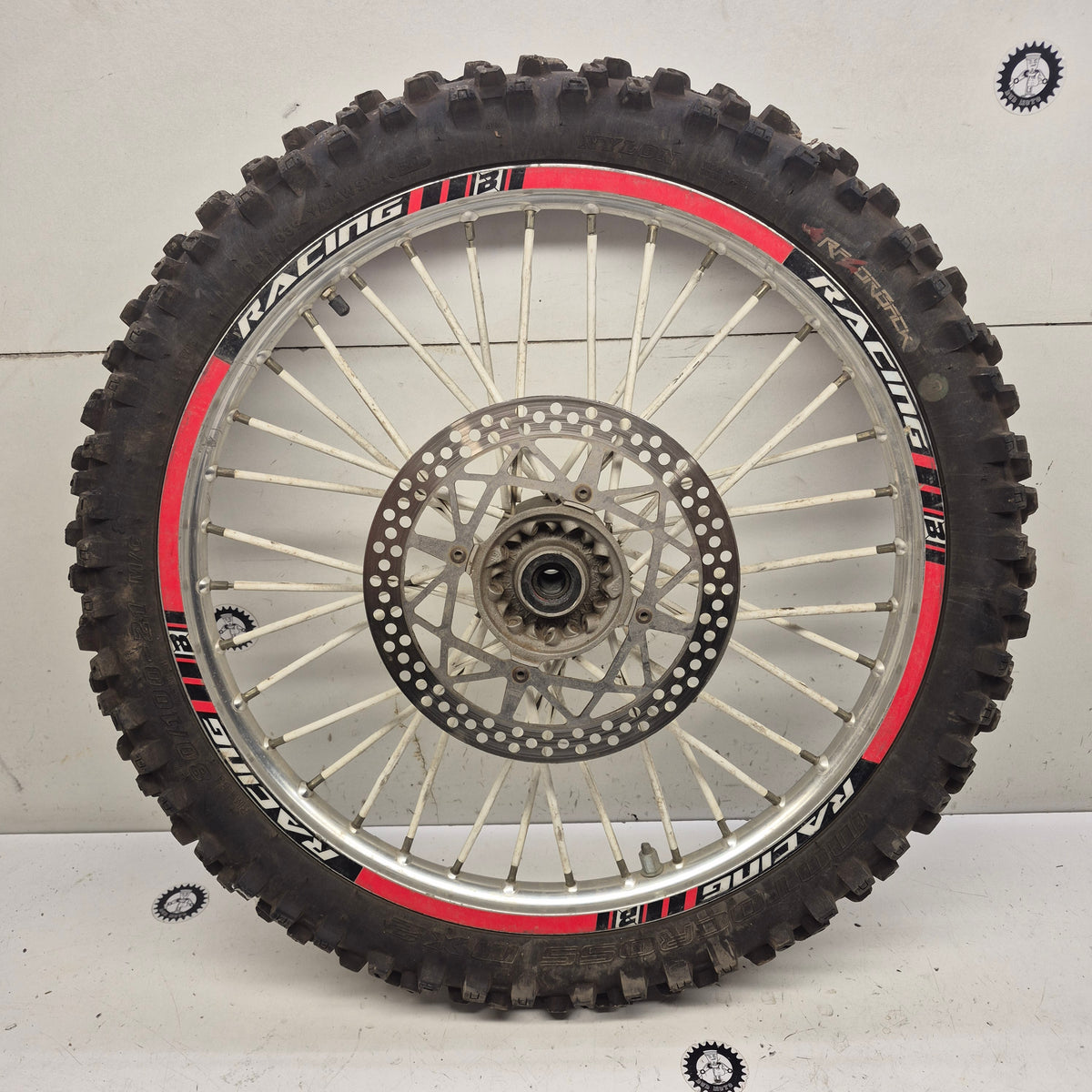 roue avant husqvarna 250 wr 2001