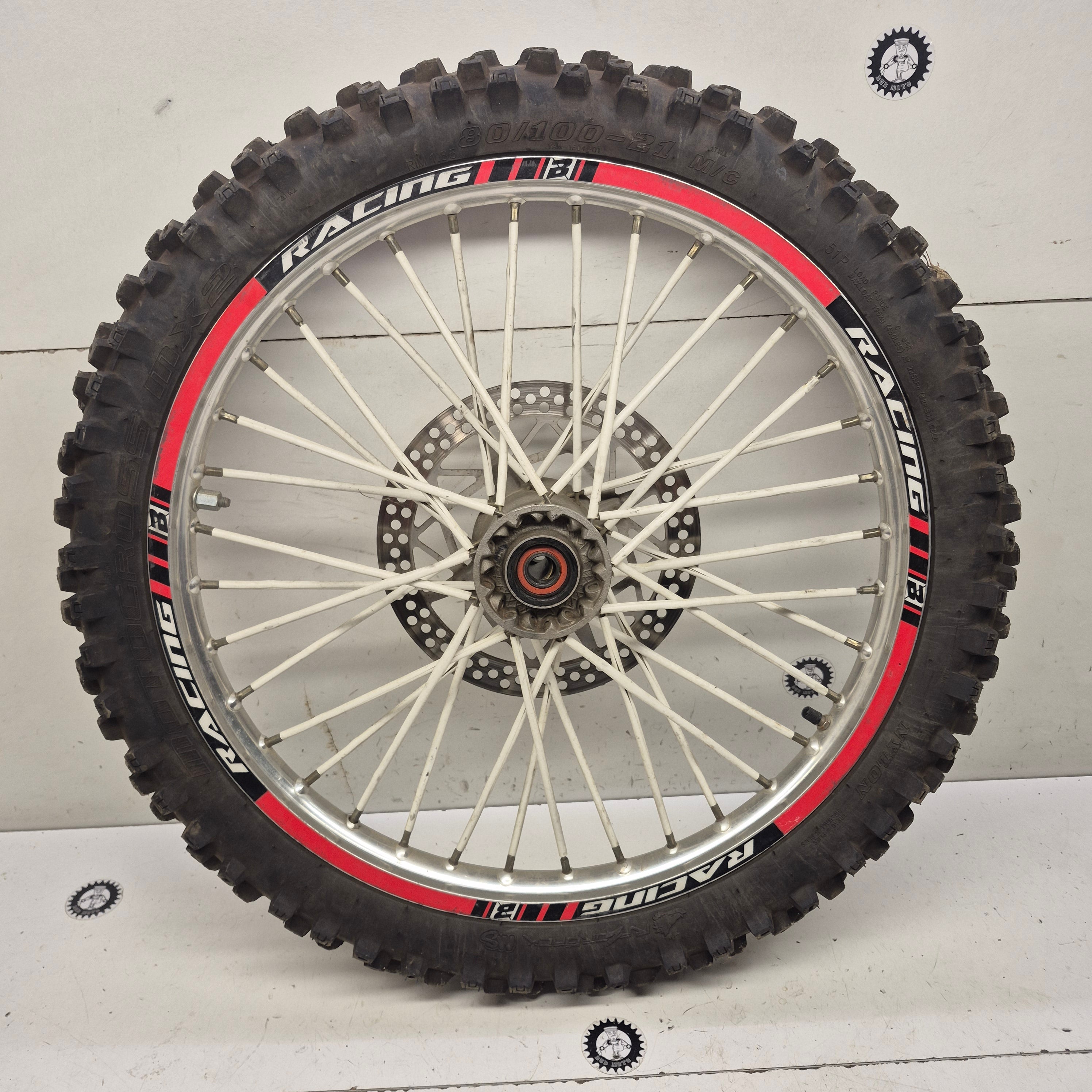 roue avant husqvarna 250 wr 2001