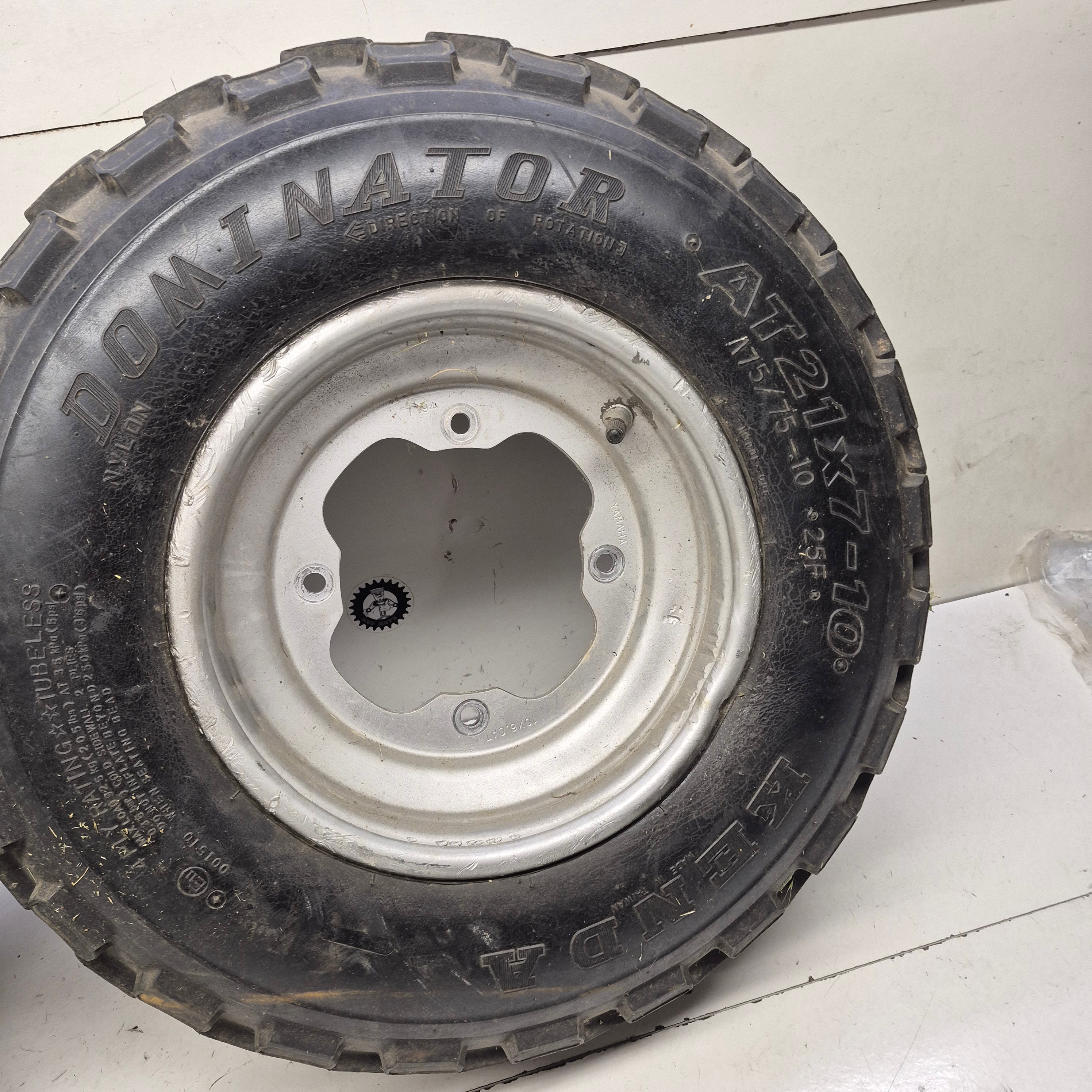 roues avant yamaha 350 warrior