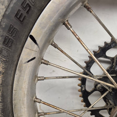 roue arriere en l'état gasgas 125 ec 2004-2