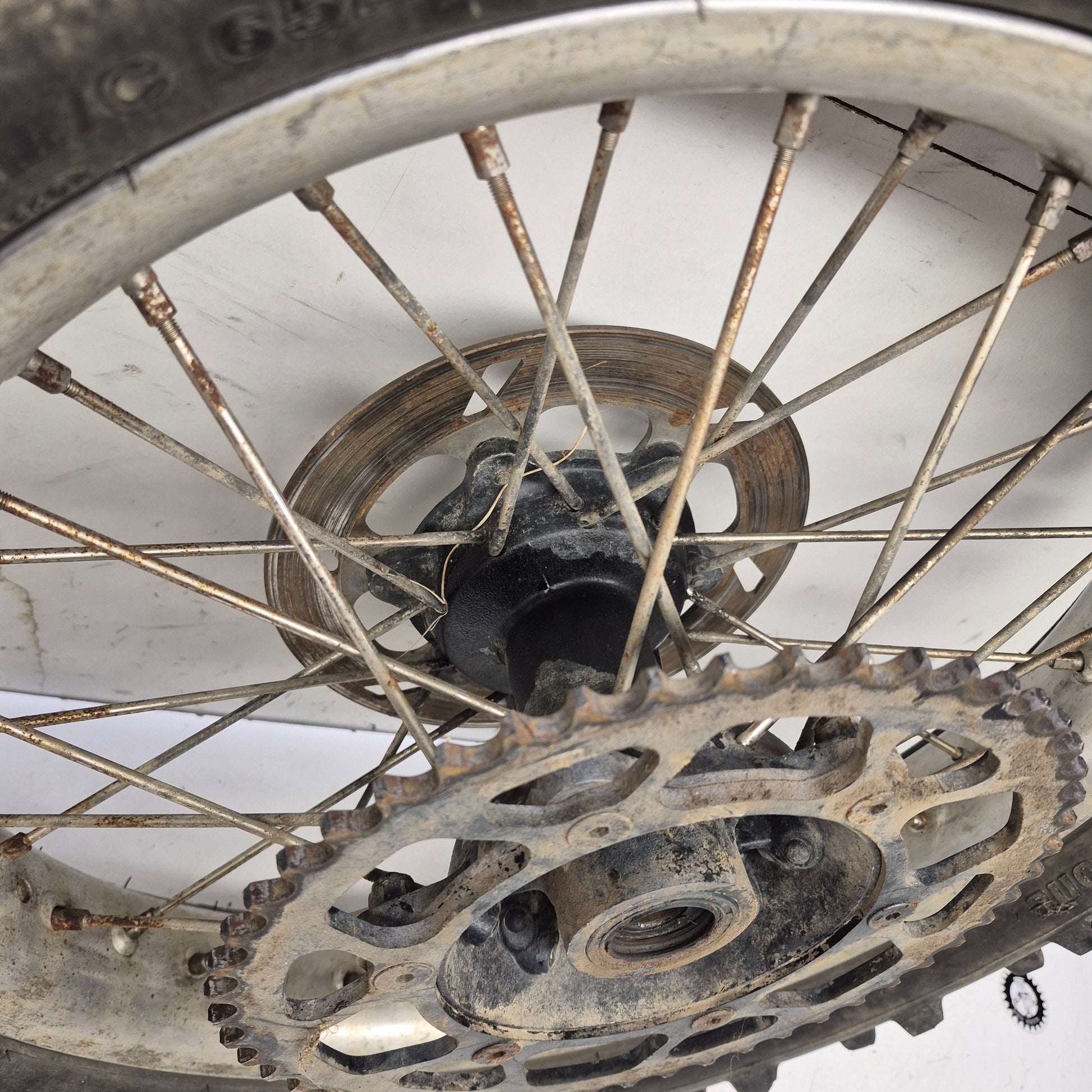 roue arriere en l'état gasgas 125 ec 2004-4