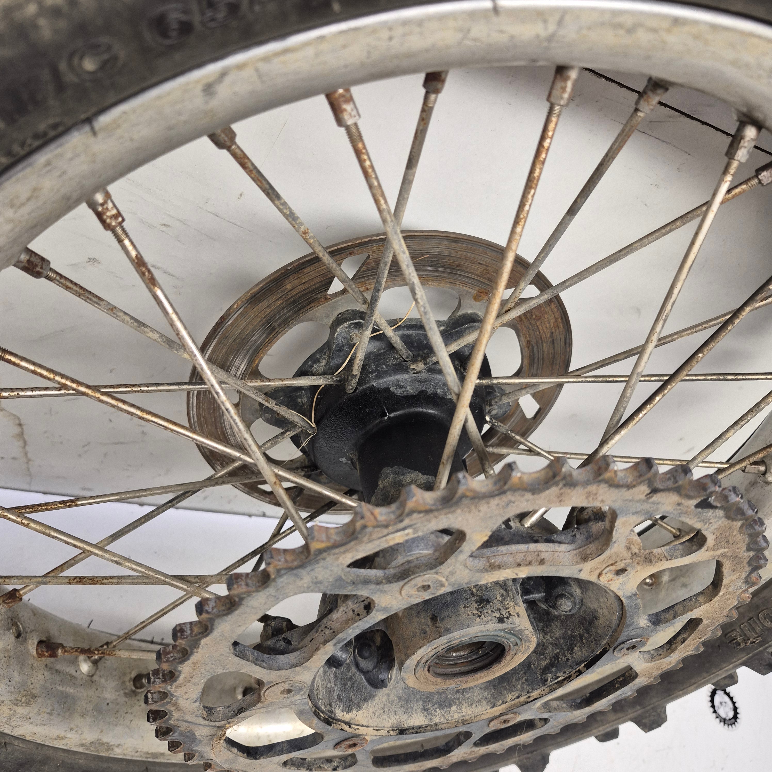 roue arriere en l'état gasgas 125 ec 2004-4