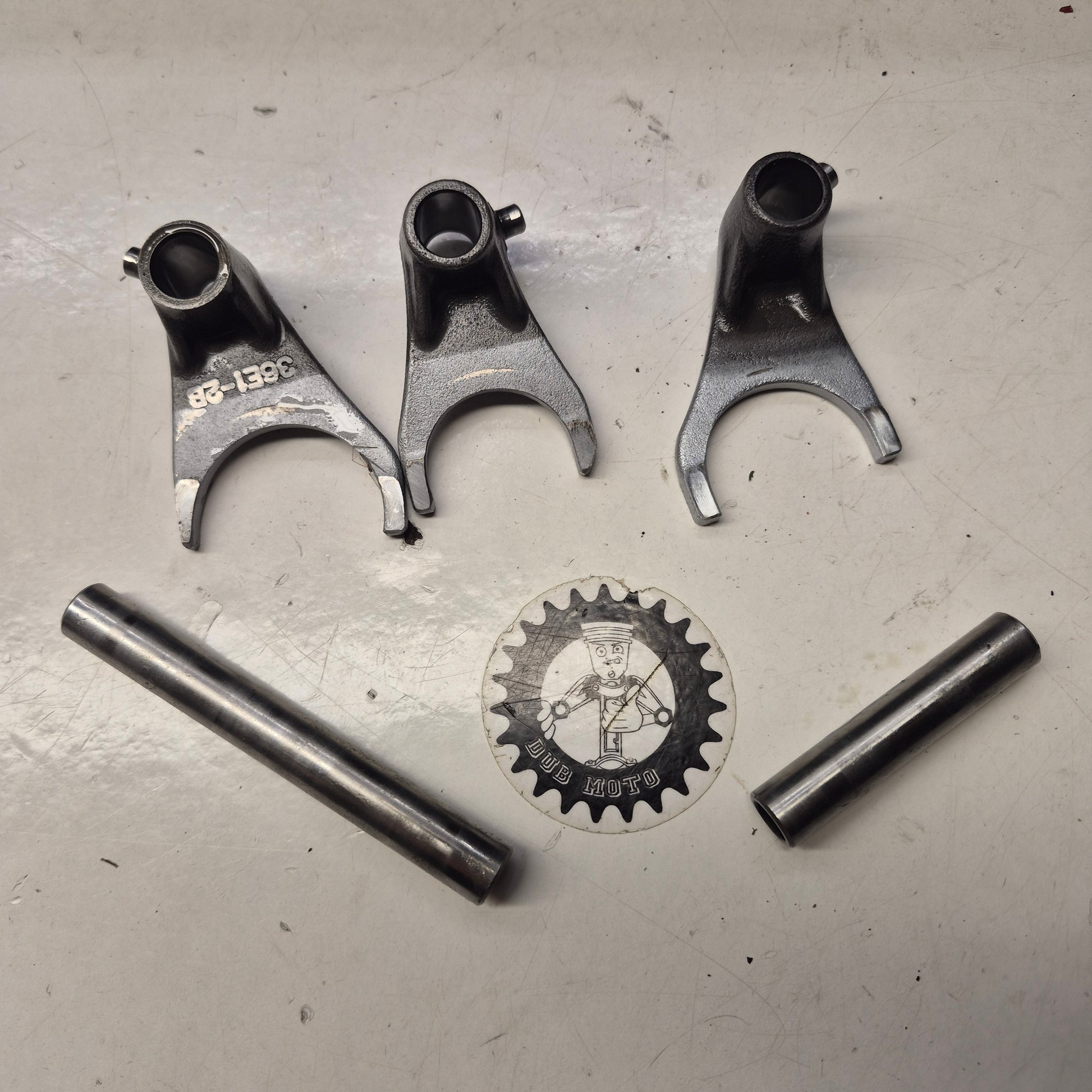 fourchettes suzuki 125 rm 2000-1