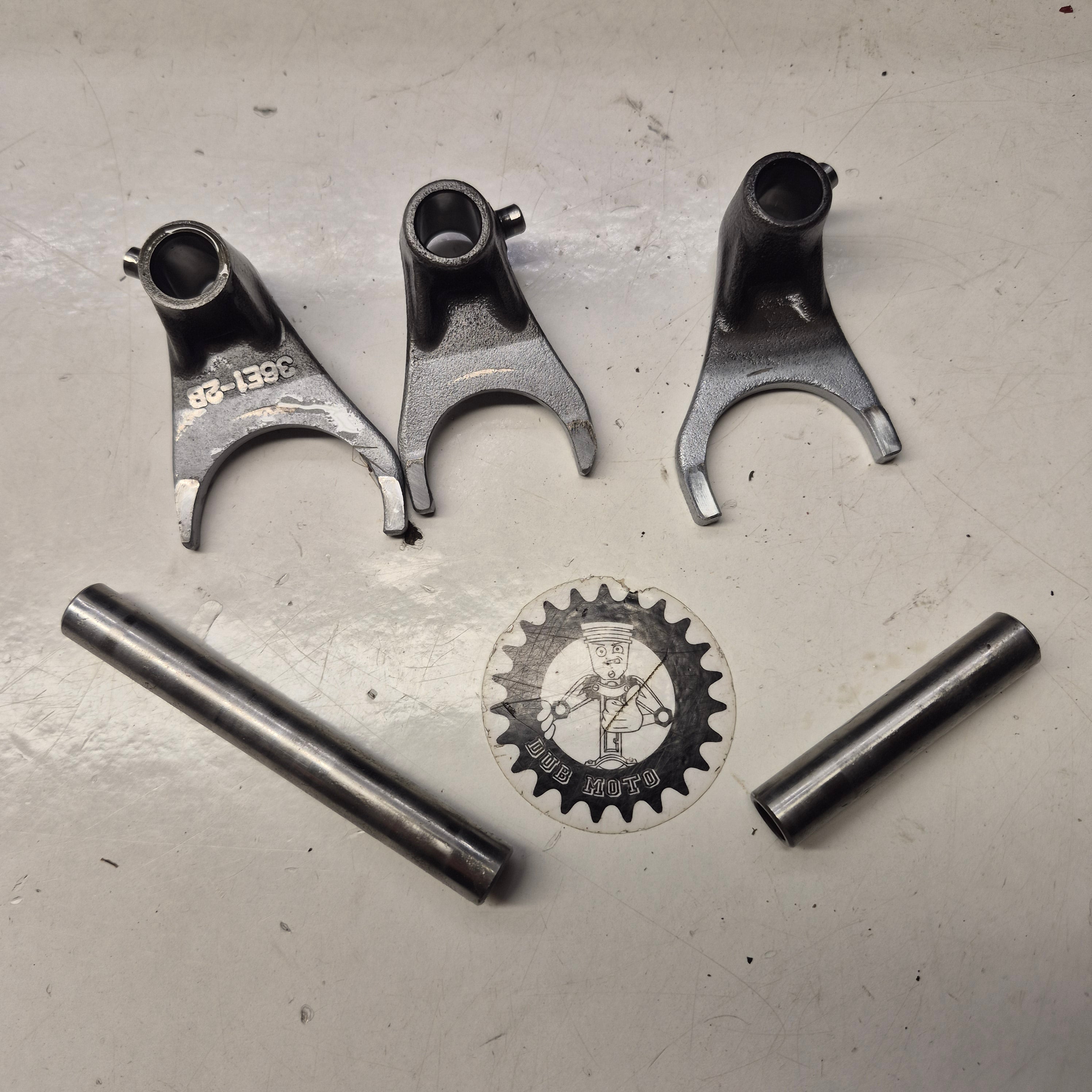 fourchettes suzuki 125 rm 2000