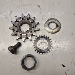 pignon sortie de boite ktm 450 excf 2003-1