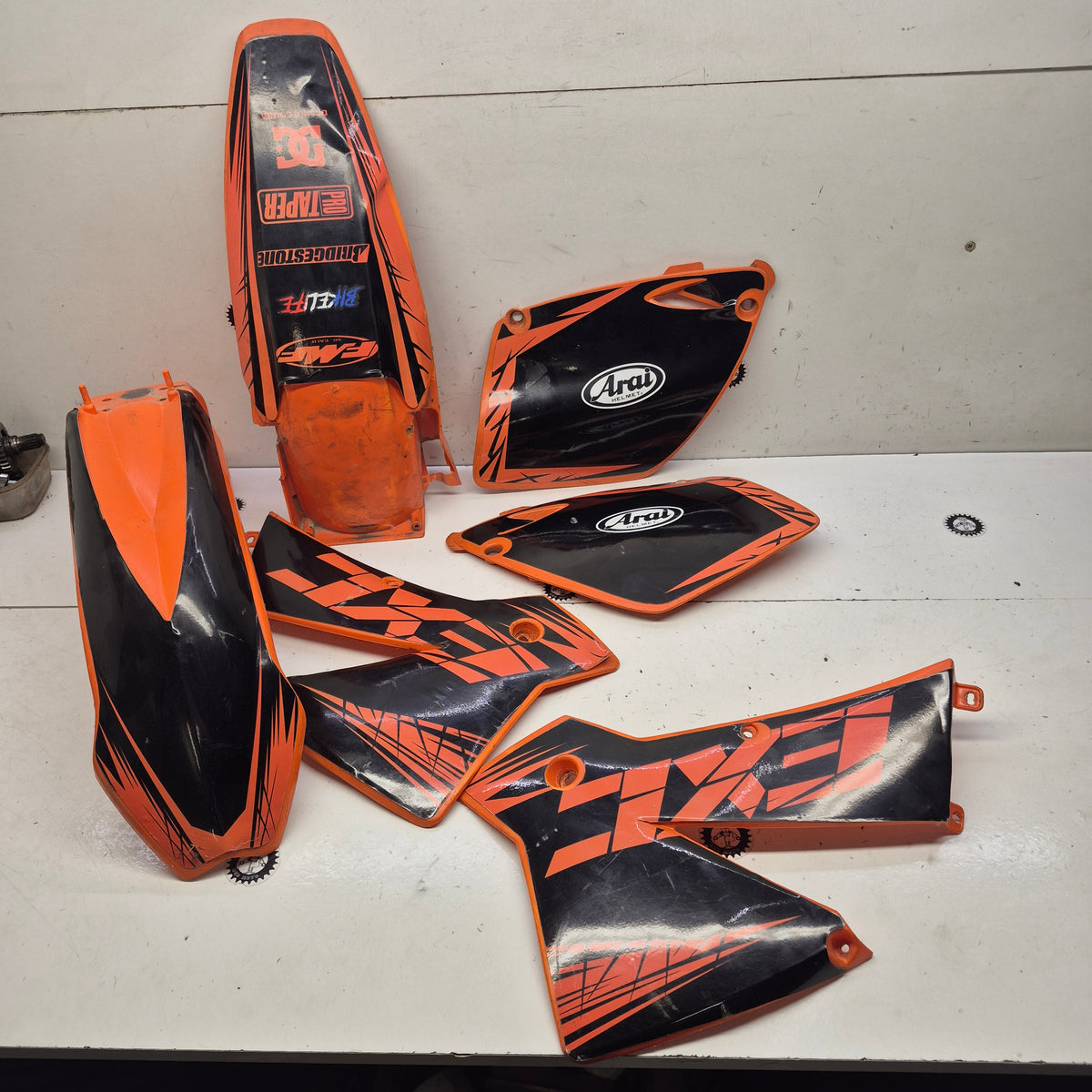 plastique ktm 450 excf 2003