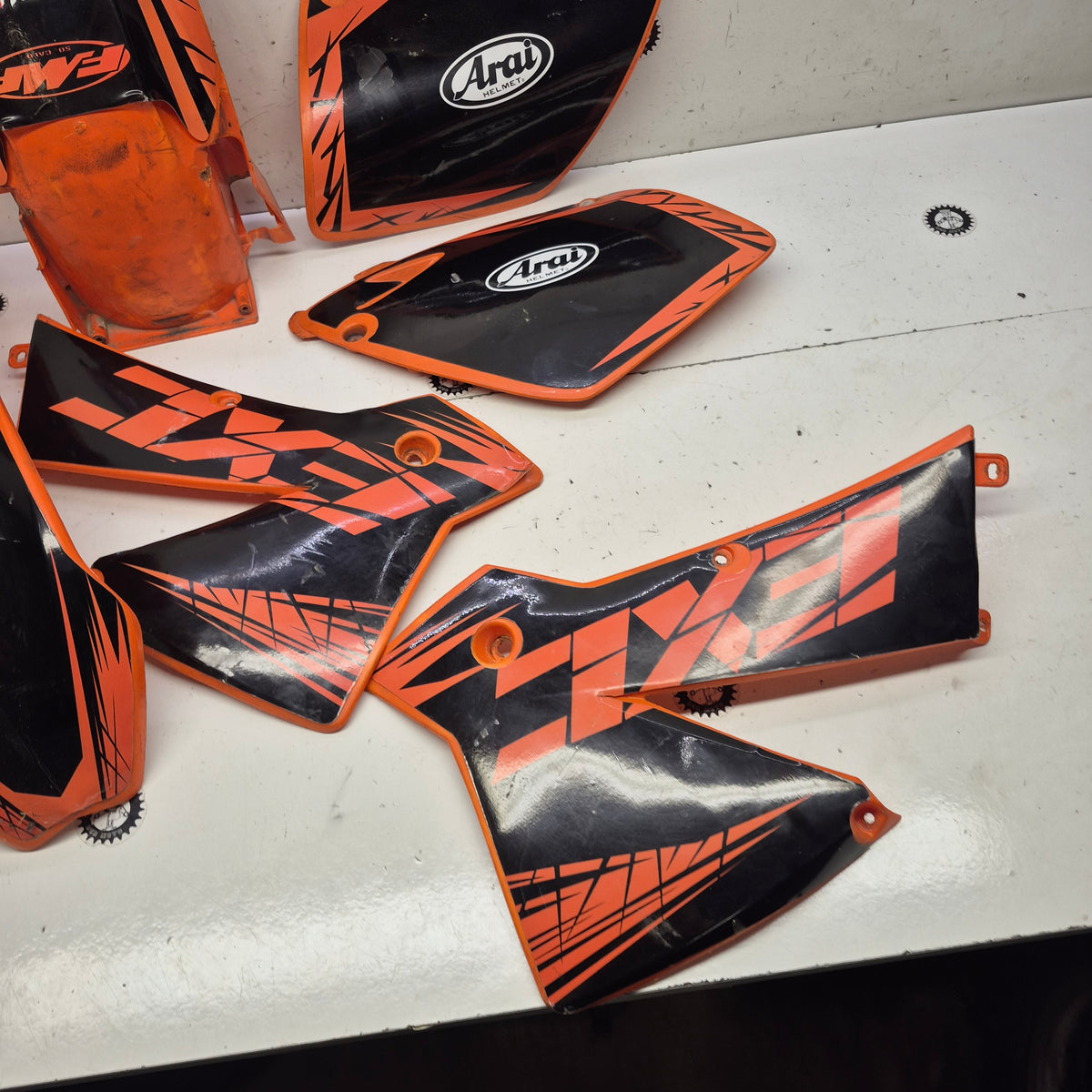 plastique ktm 450 excf 2003