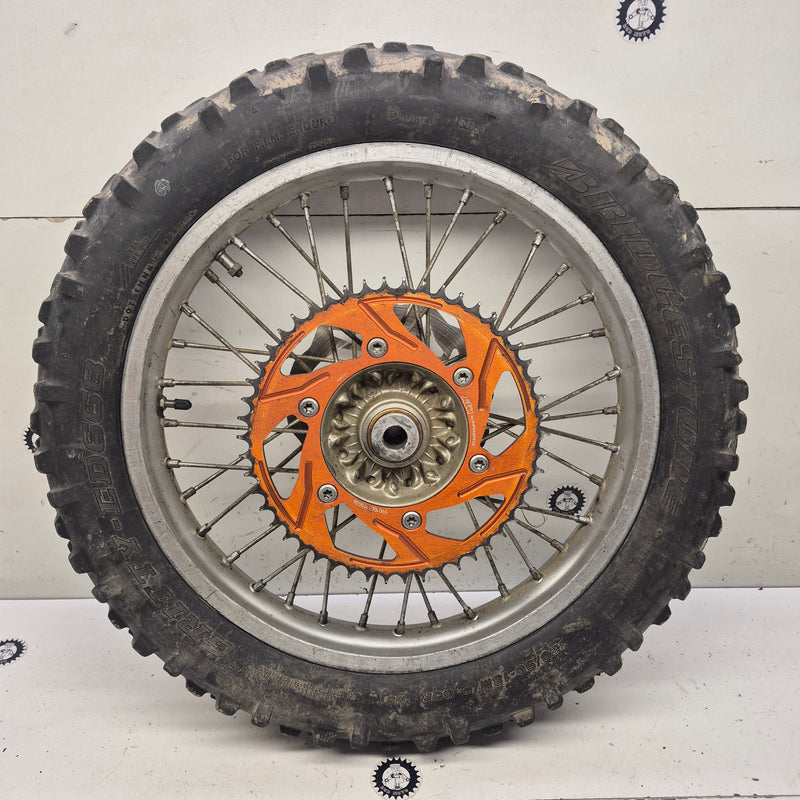 roue arriere 18" ktm 450 excf 2003-2
