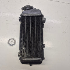 radiateur en l'état yamaha 250 yz 1983-2