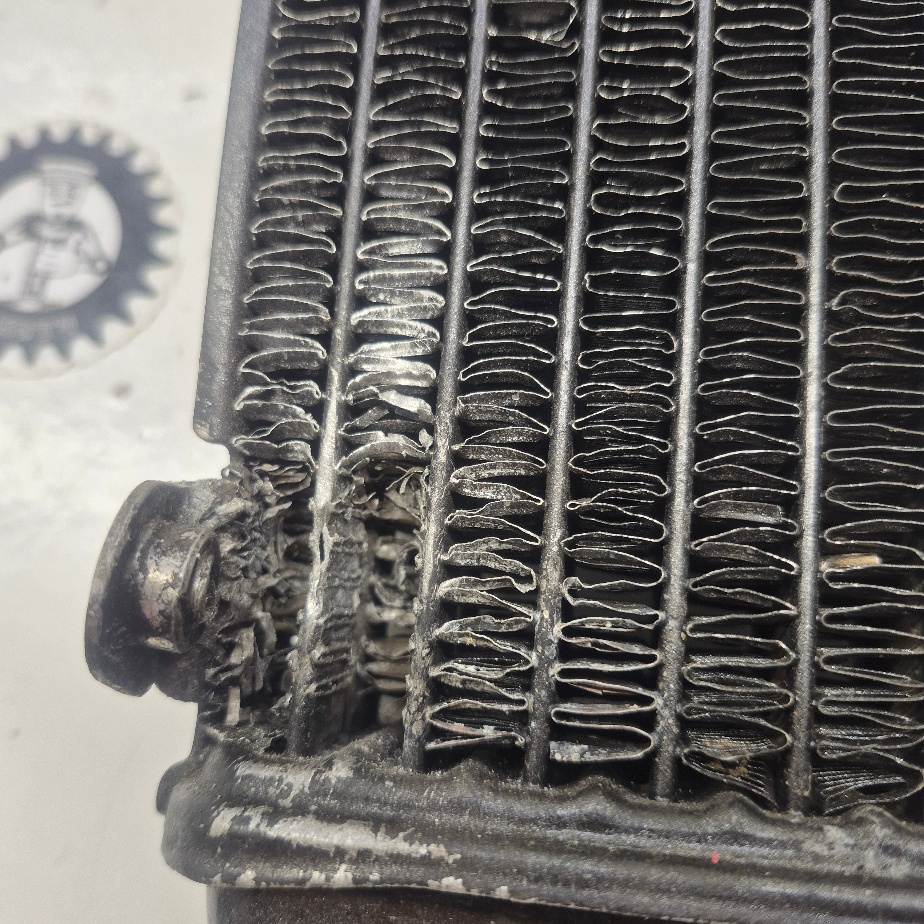 radiateur en l'état yamaha 250 yz 1983-3