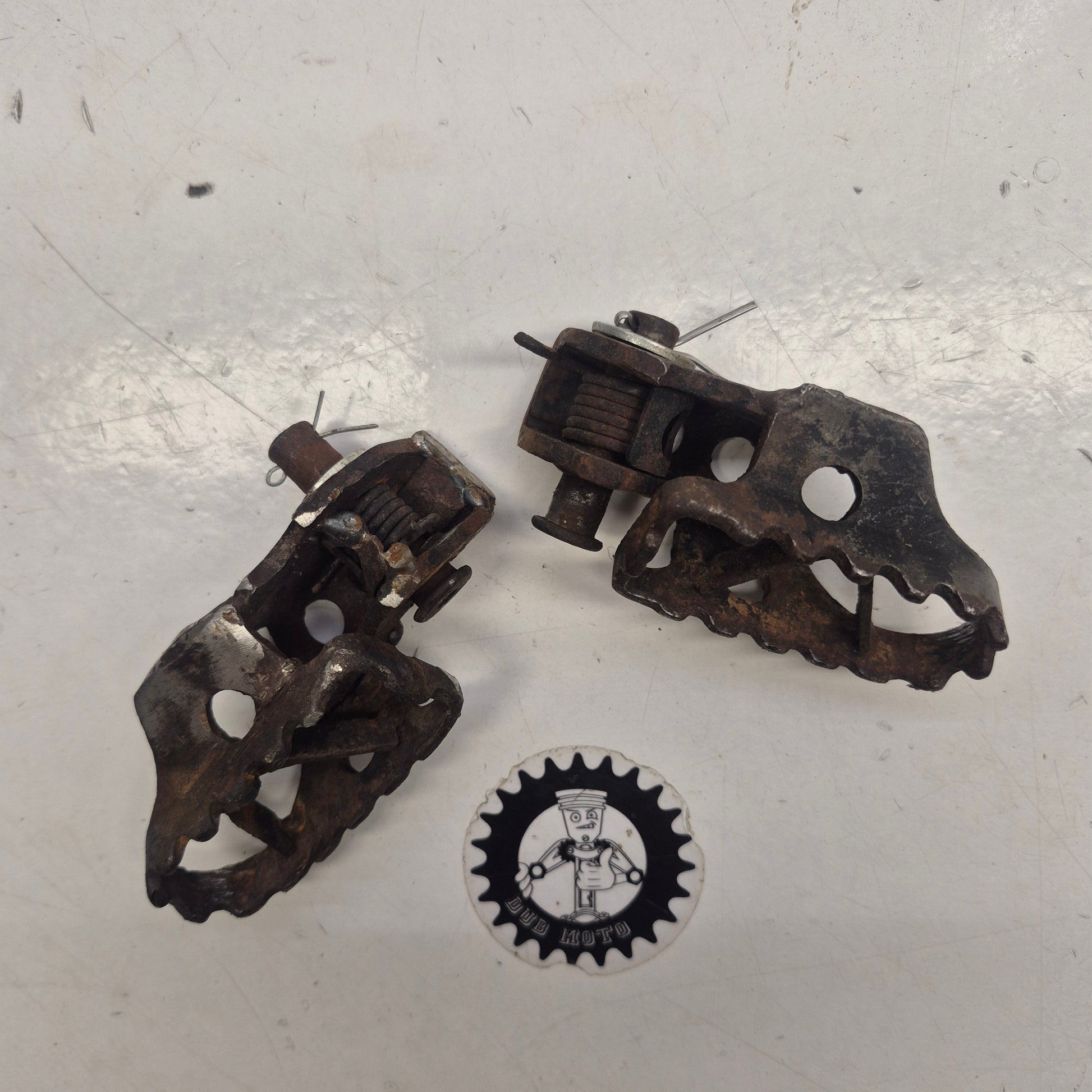 cales pieds yamaha 250 yz 1983-2