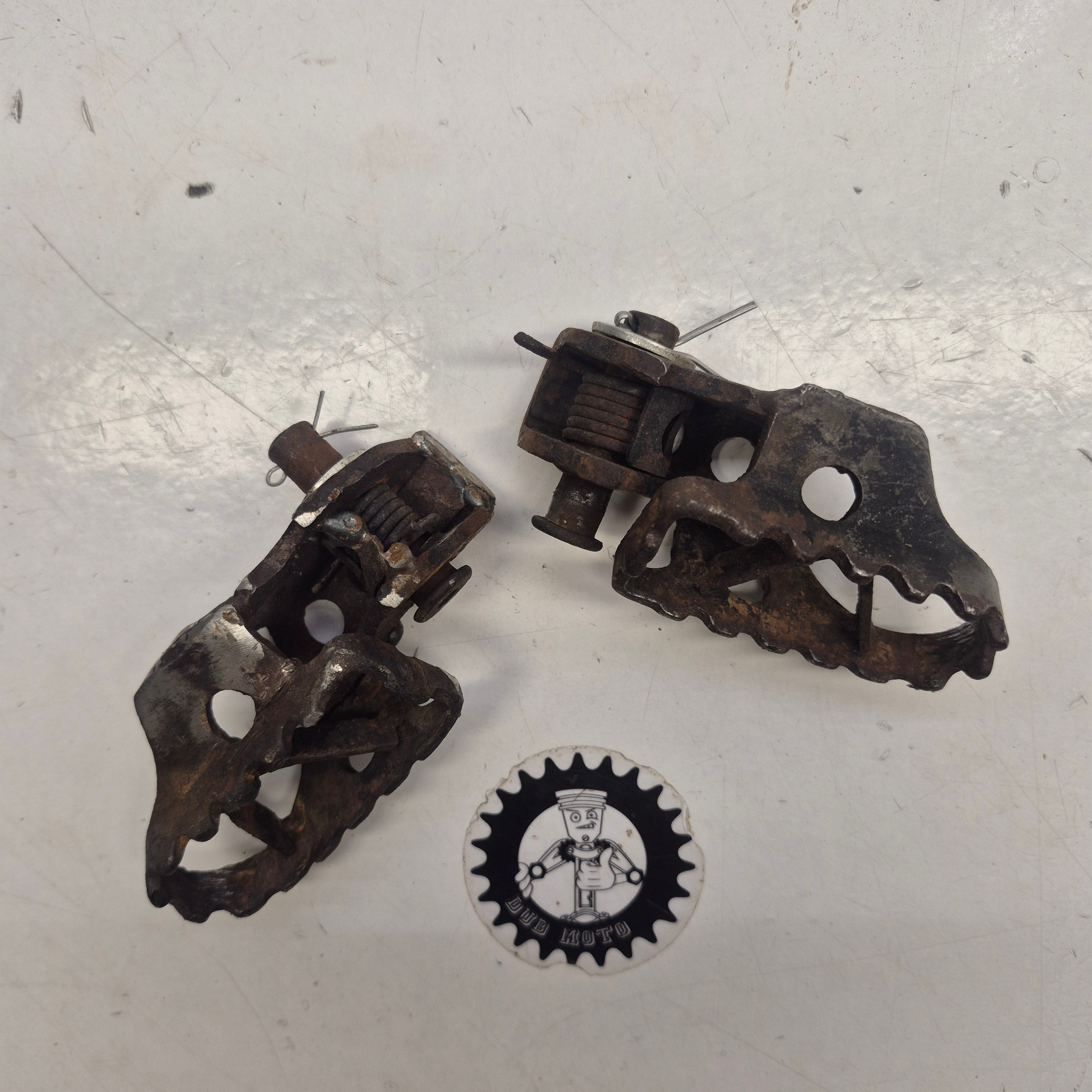 cales pieds yamaha 250 yz 1983-2