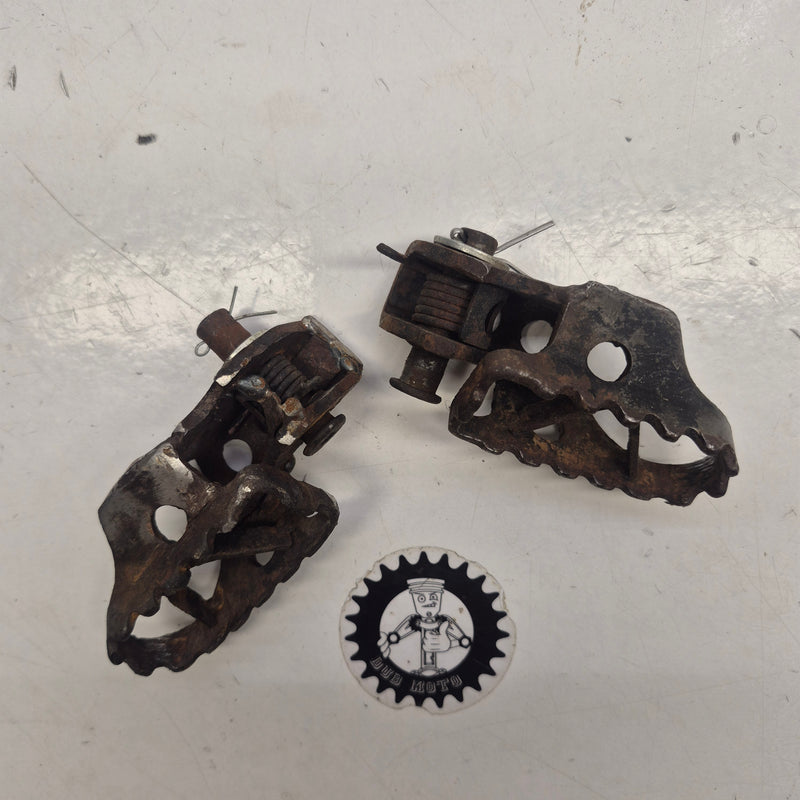cales pieds yamaha 250 yz 1983-2