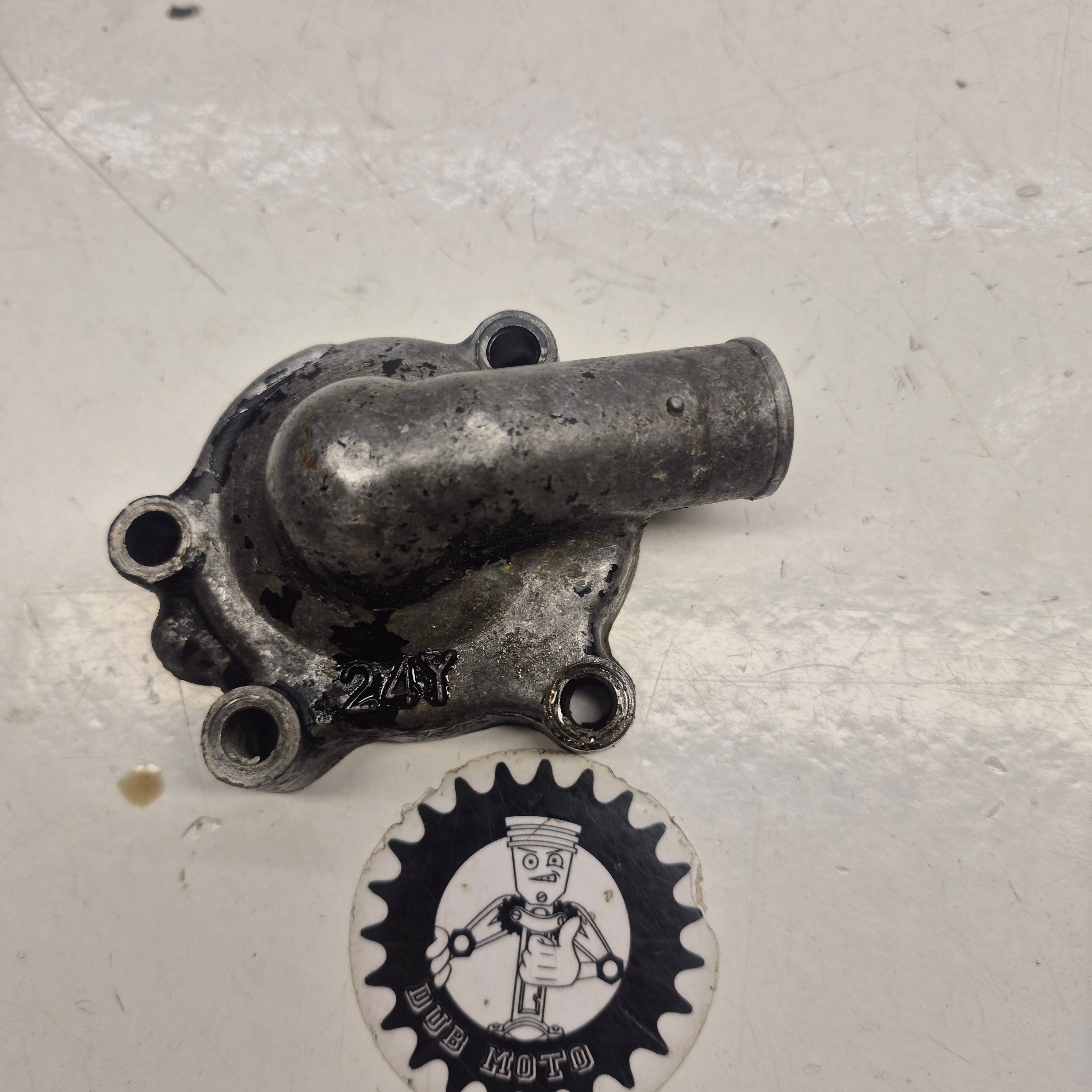 couvercle pompe a eau yamaha 250 yz 1983
