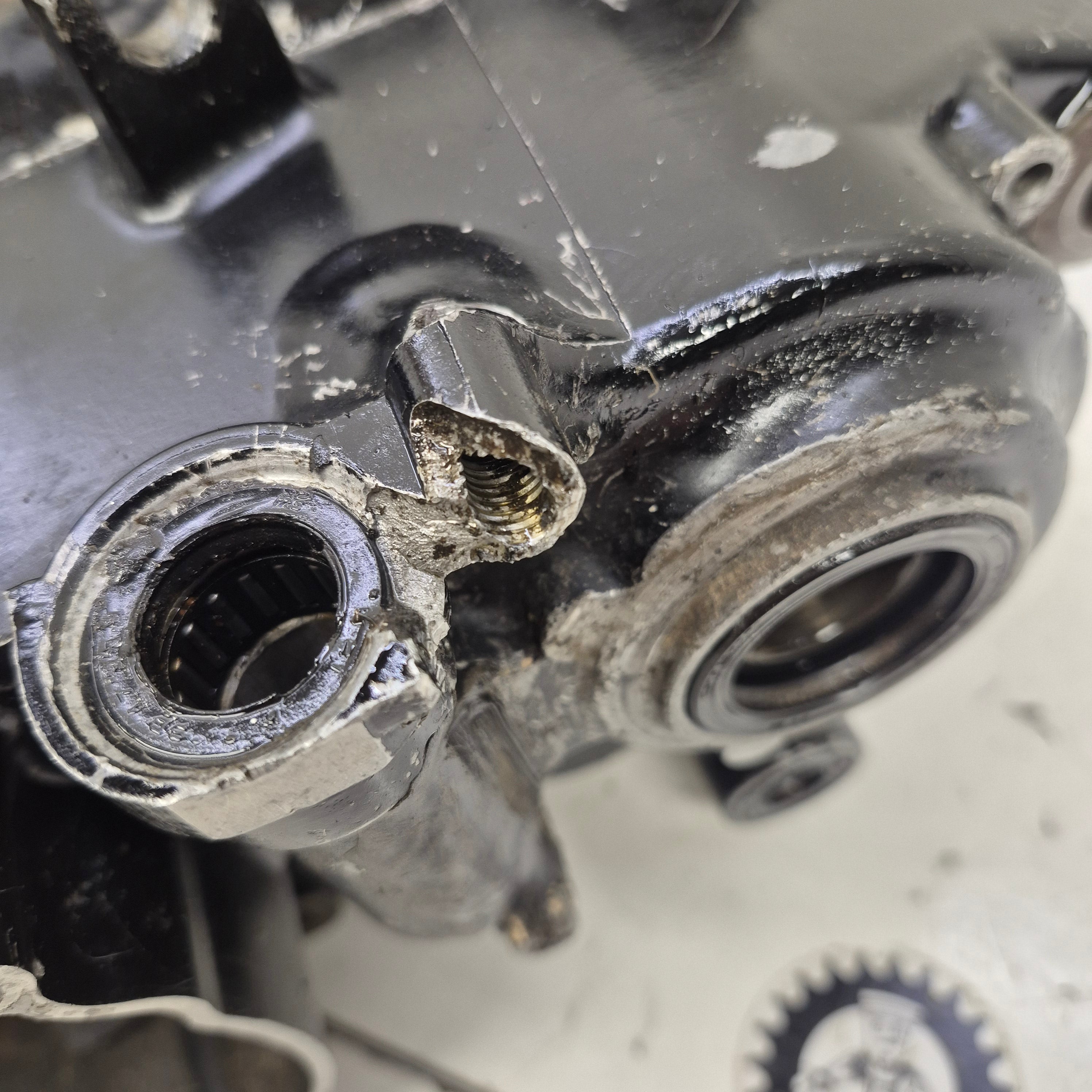 carters moteur yamaha 250 yz 1983 5X50-8