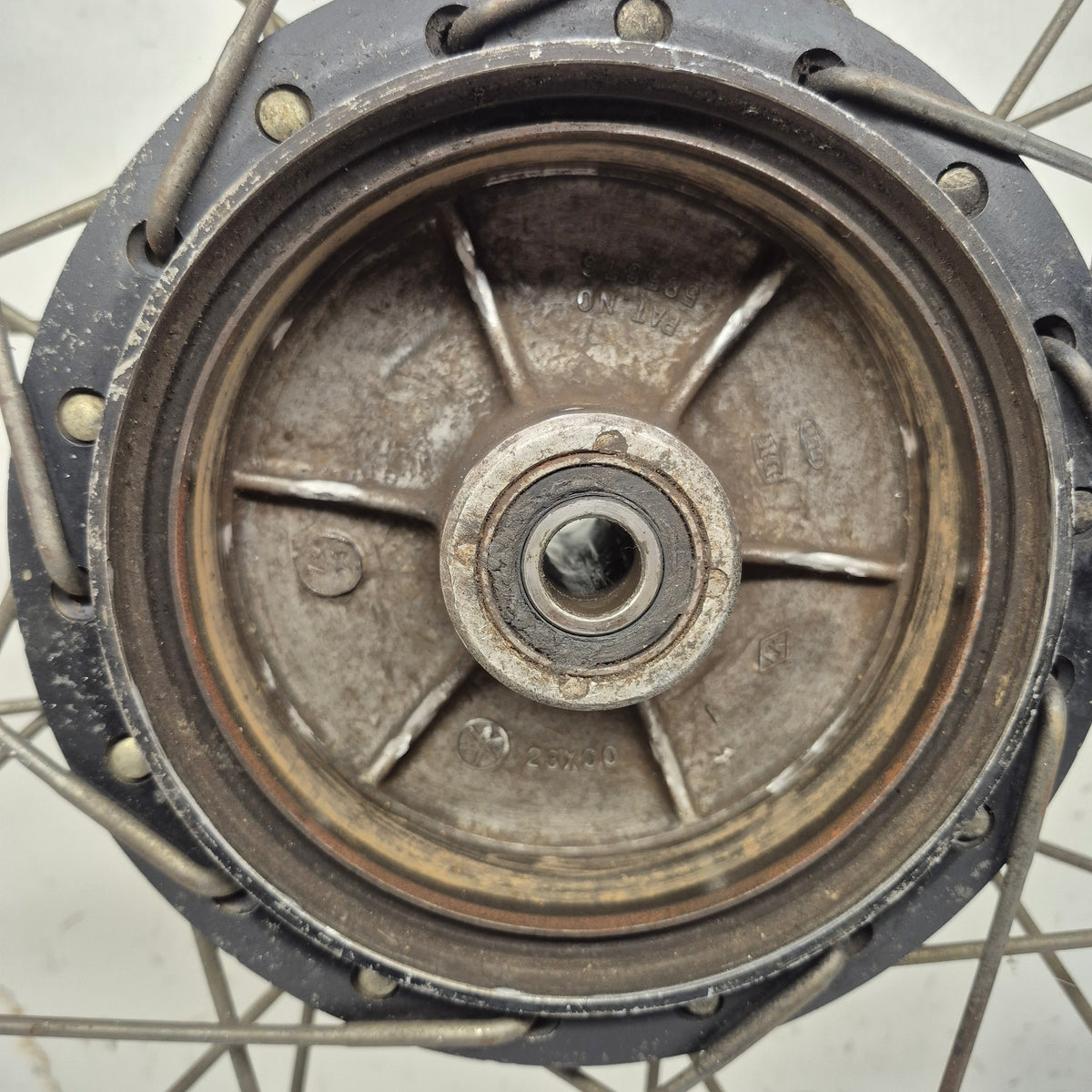 roue avant yamaha 250 yz 1983-4