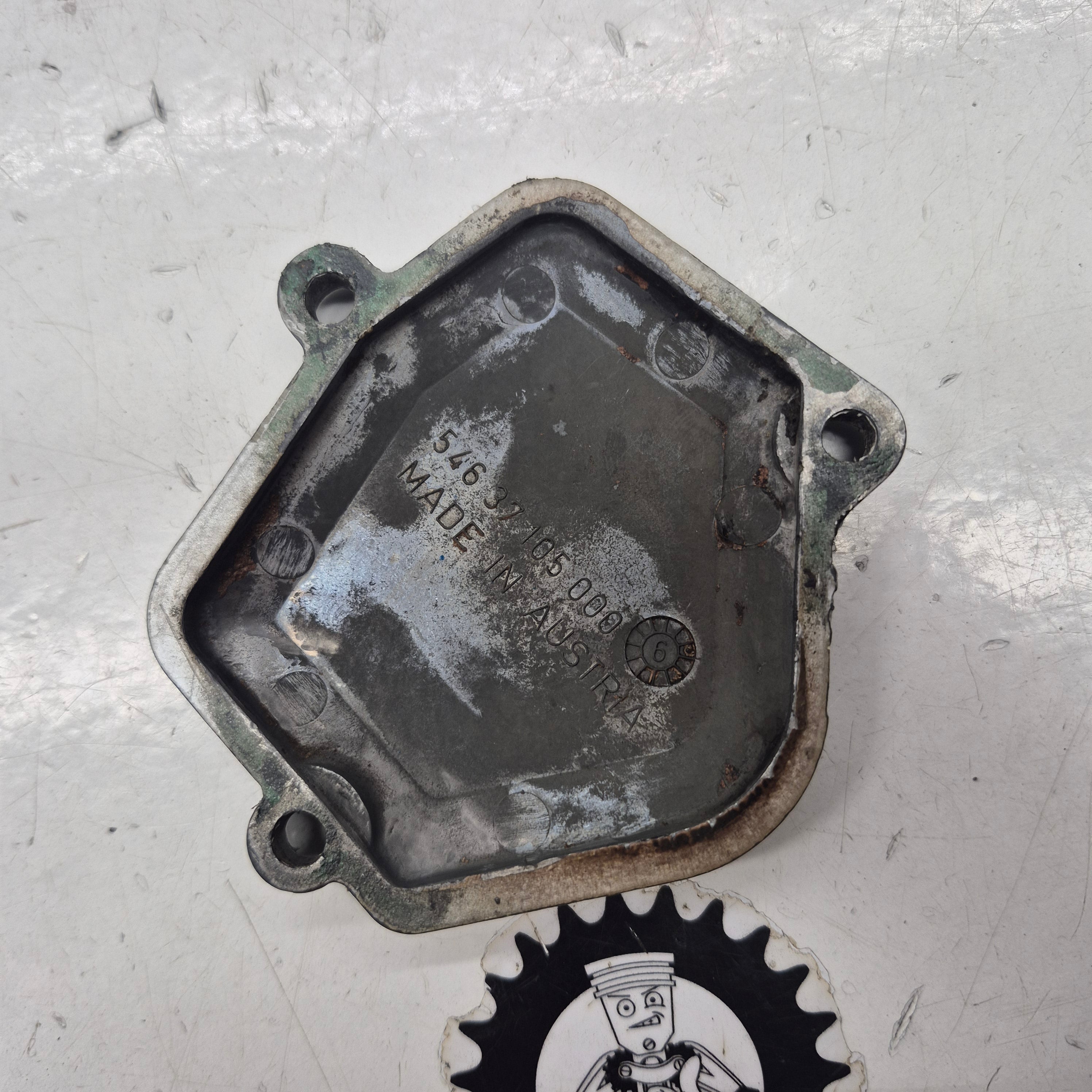 couvercle ktm 250 egs exc 1997-2