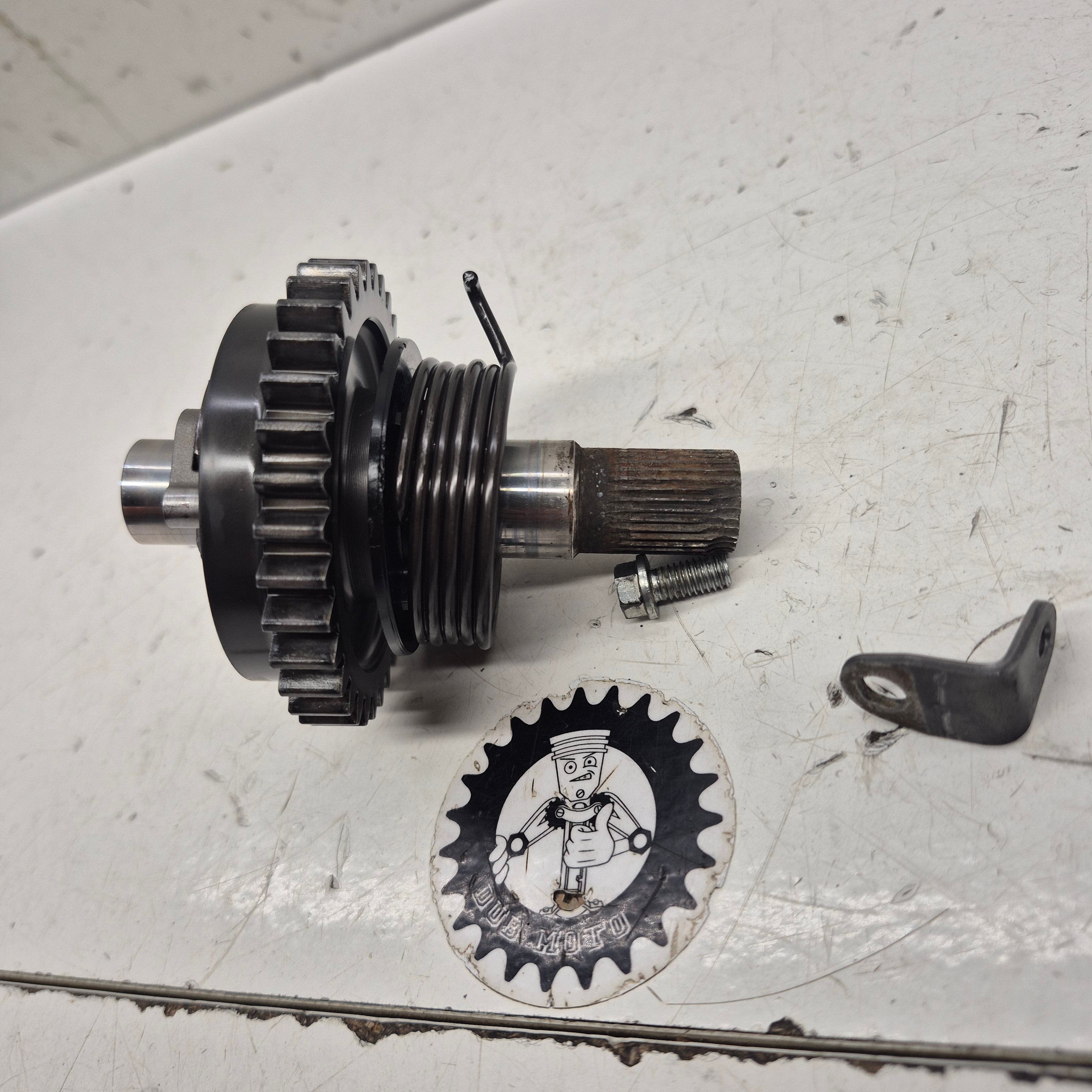 axe de kick ktm 250 egs exc 1997