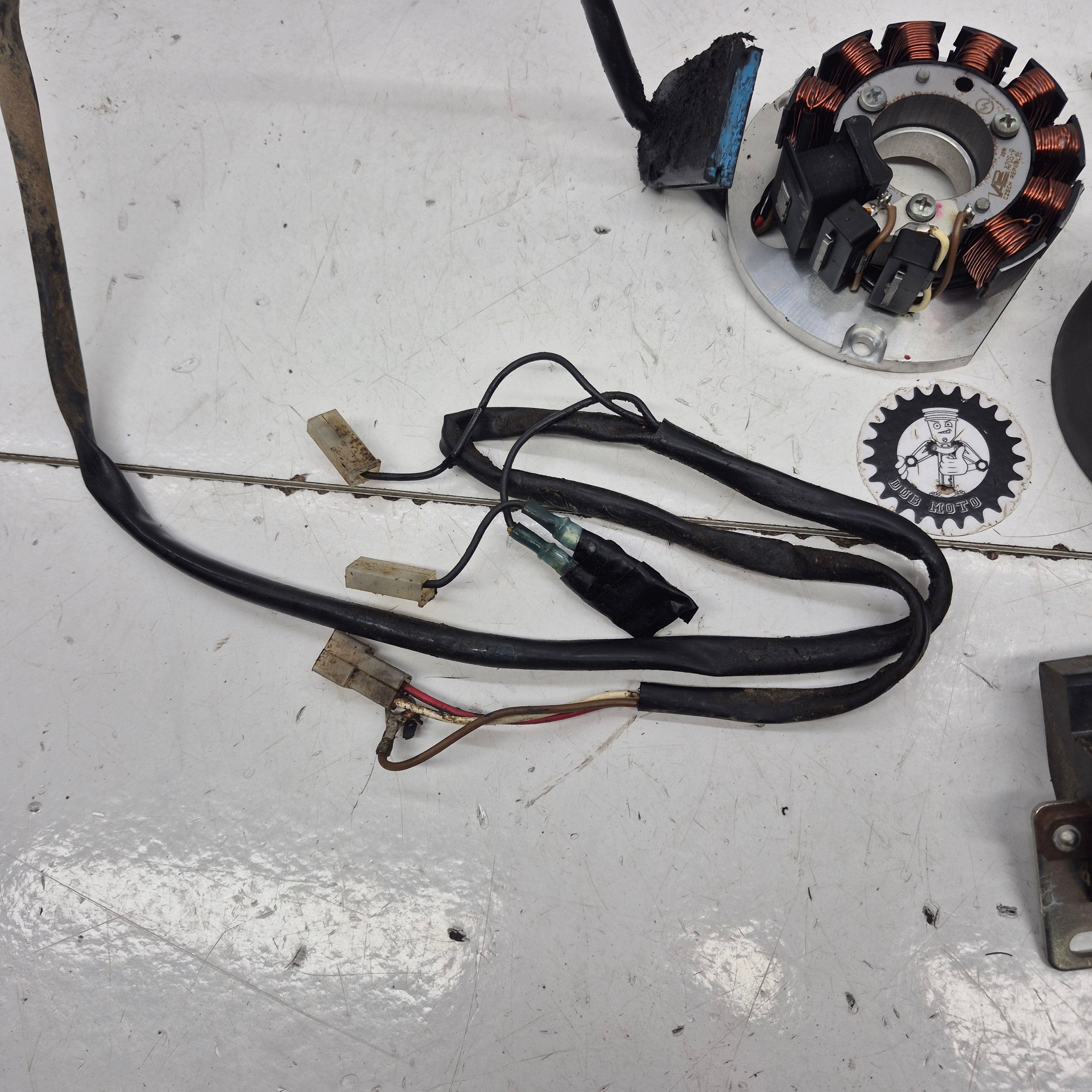allumage rotor stator bobine faisceau ktm 250 egs exc 1997-2