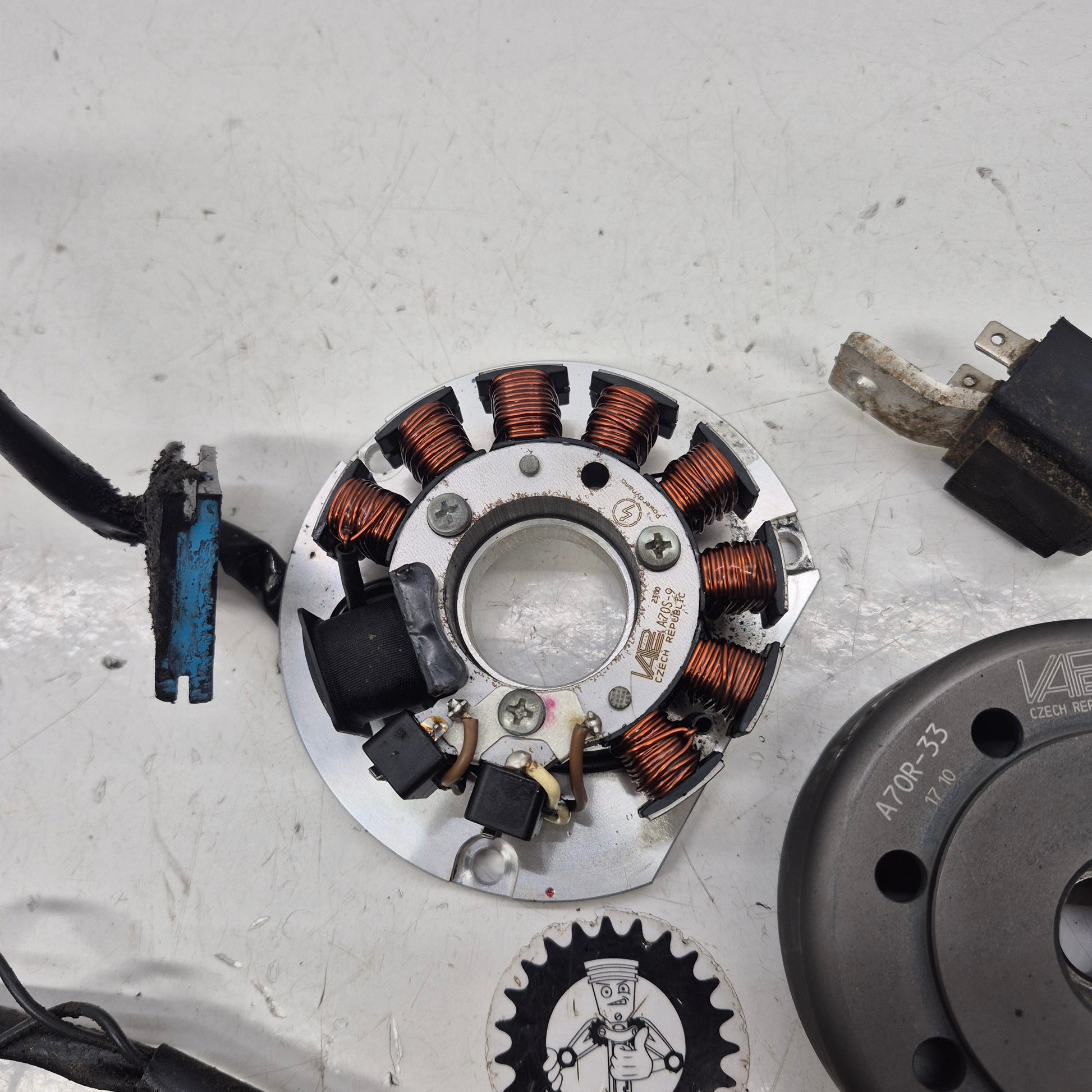 allumage rotor stator bobine faisceau ktm 250 egs exc 1997-3