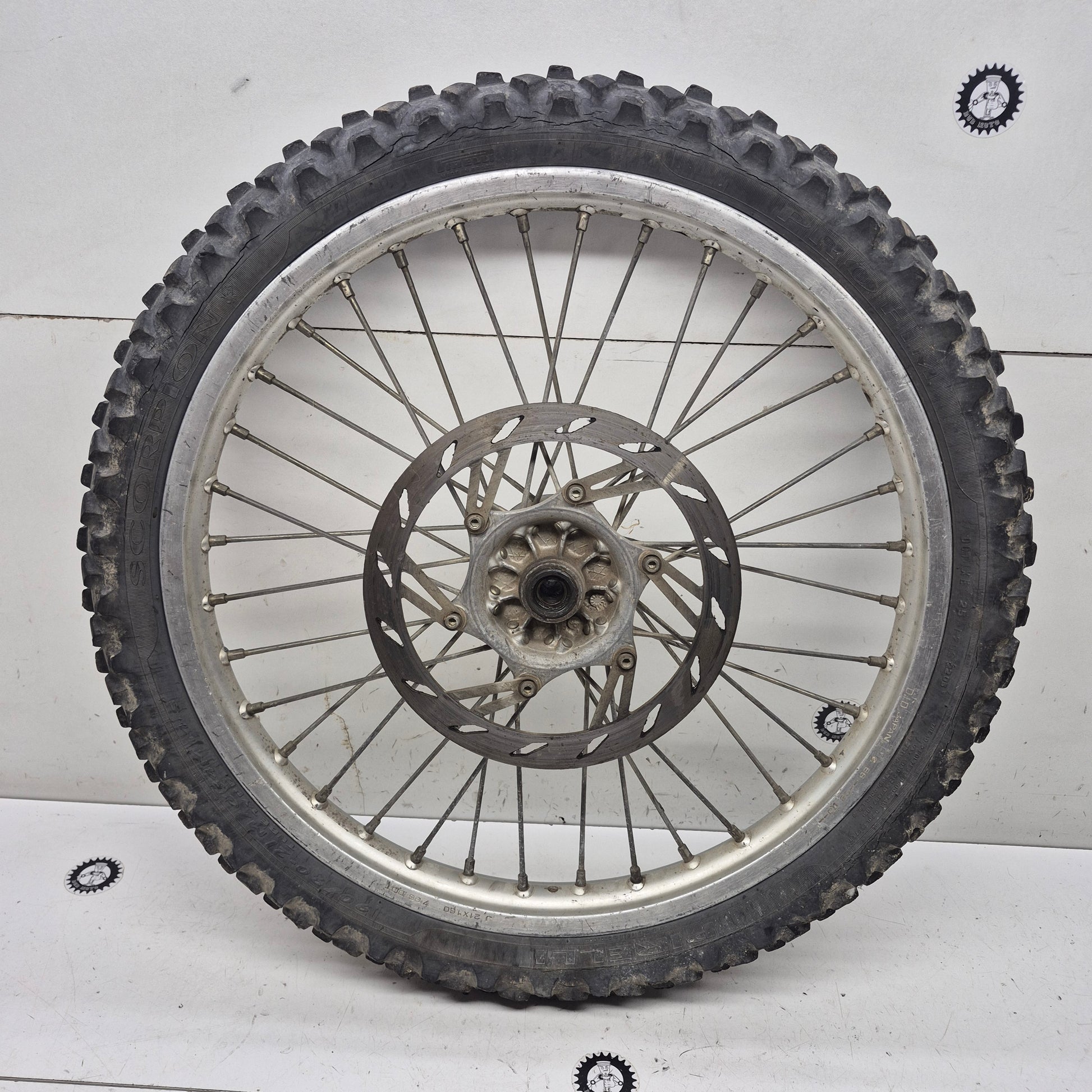 roue avant ktm 250 egs exc 1997-1
