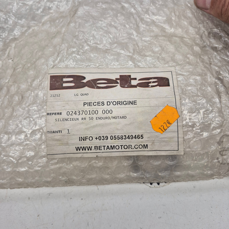 silencieux neuf beta 50 rr  024370100000-3