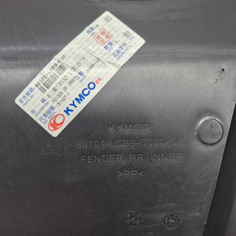 garde boue arriere kymco 80101-LCB9-C10-2