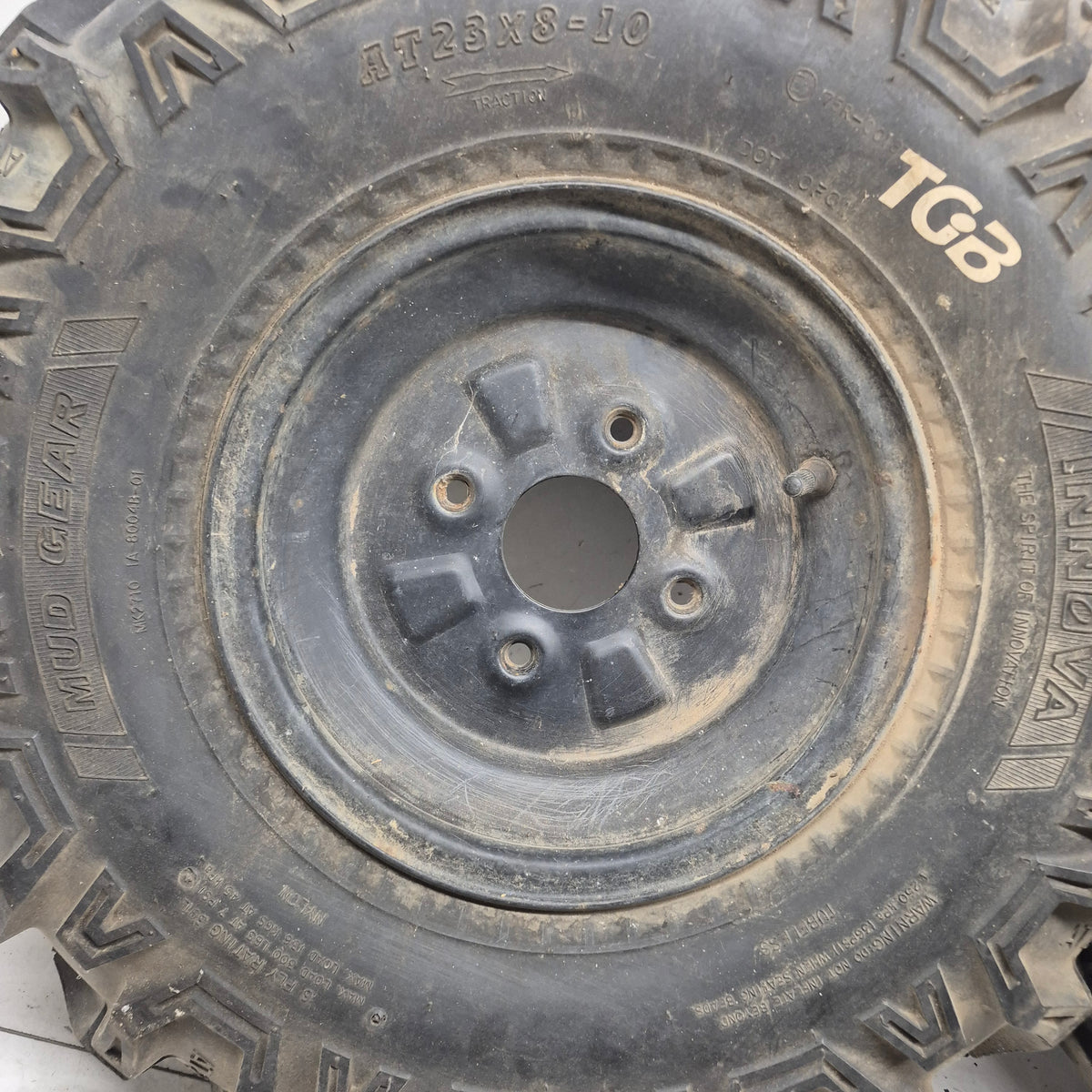 roues tgb 23/8/10-2