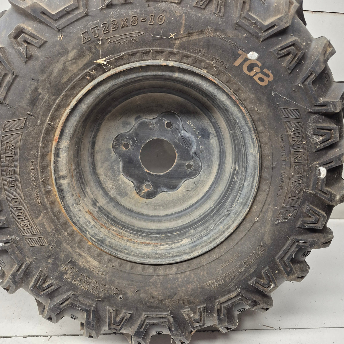 roues tgb 23/8/10-5
