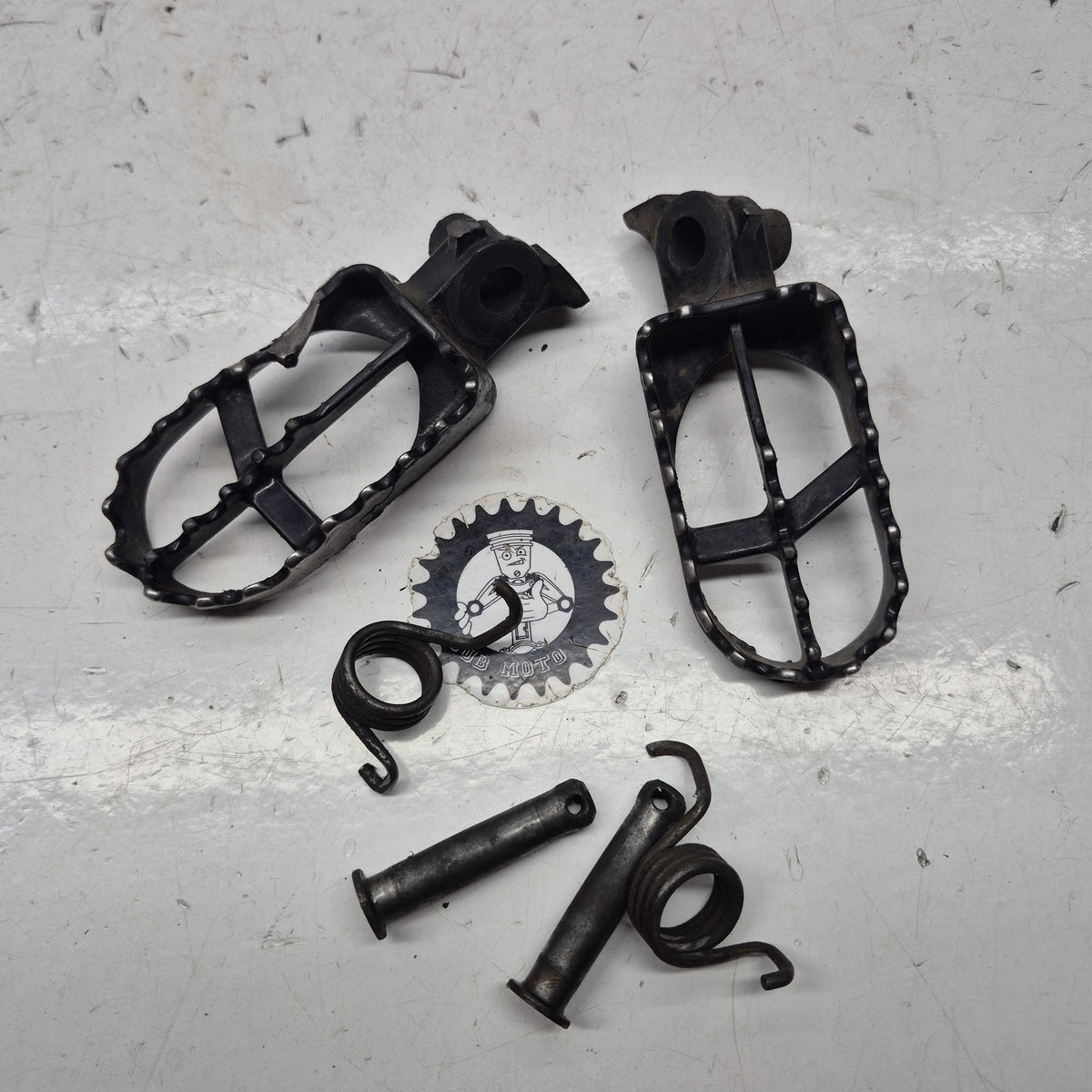 cales pieds yamaha 250 yz 2004