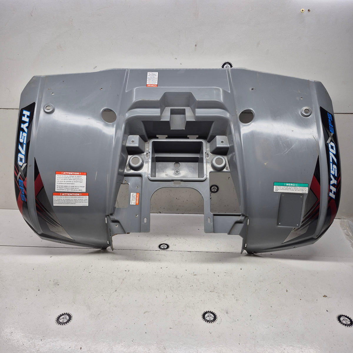 garde boue arriere hytrack 570-1