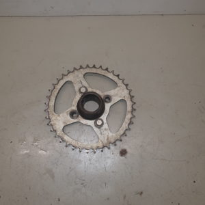 couronne et support suzuki 400 ltz