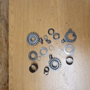 lot pignon rondelle moteur yamaha 125 yz 1992