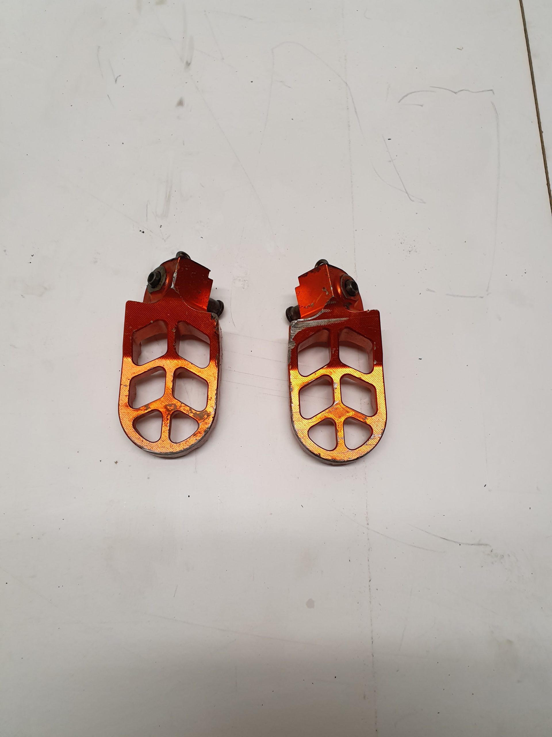 Cale pied moto cross pour KTM 125 EXC / SX / 85 SX FF5 noir
