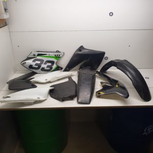 lot plastique kawasaki 250 kxf 2005
