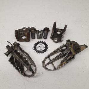cales pieds support honda 450 crf 2007