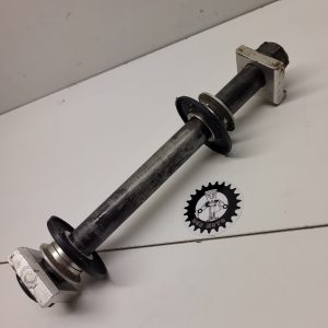 axe roue arrière yamaha 400 wrf