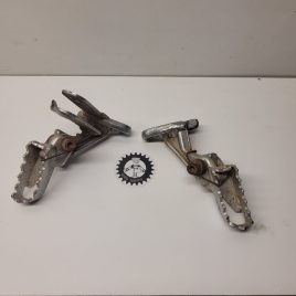 cales pieds ktm 600 1987