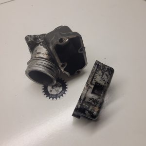 pipe echappement chambre auxiliaire honda 125 cr 1988