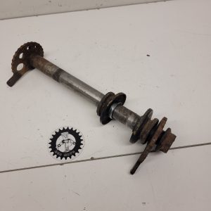 axe roue arriere kawasaki 125 kdx