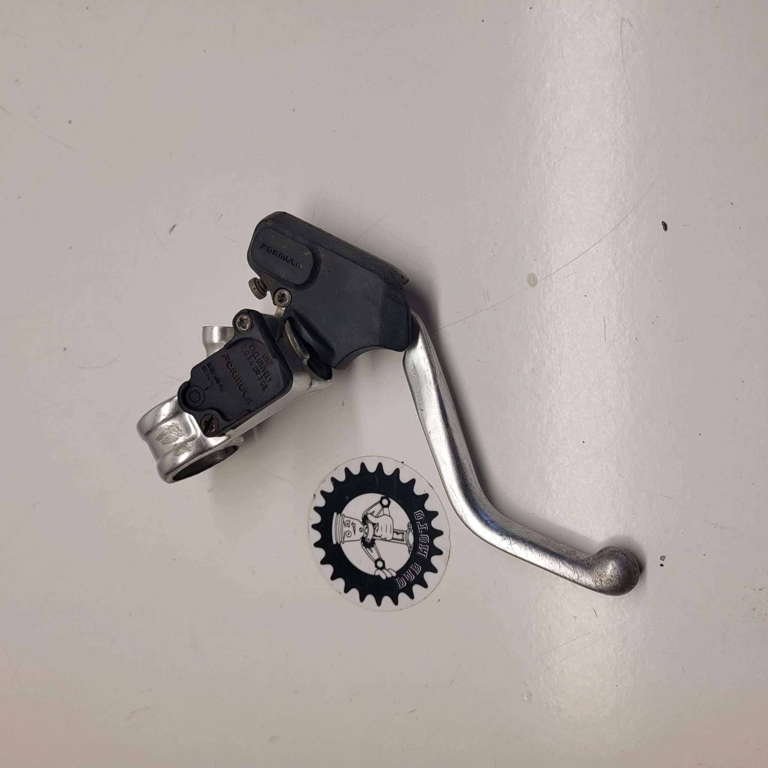 Maître Cylindre Frein Avant Teknix Pour Scooter Kymco Agility 50 4T 2008-2017 - Piston 12.85mm, Bocal Inclus