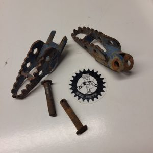 cales pieds suzuki 125 rm 1989