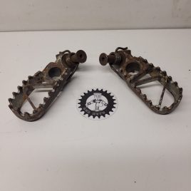 cales pied kawasaki 125 kx 1990