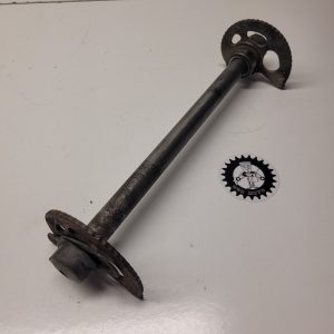 axe roue arriere honda 600 xlr