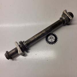 axe roue arrière honda 125 cr 1988